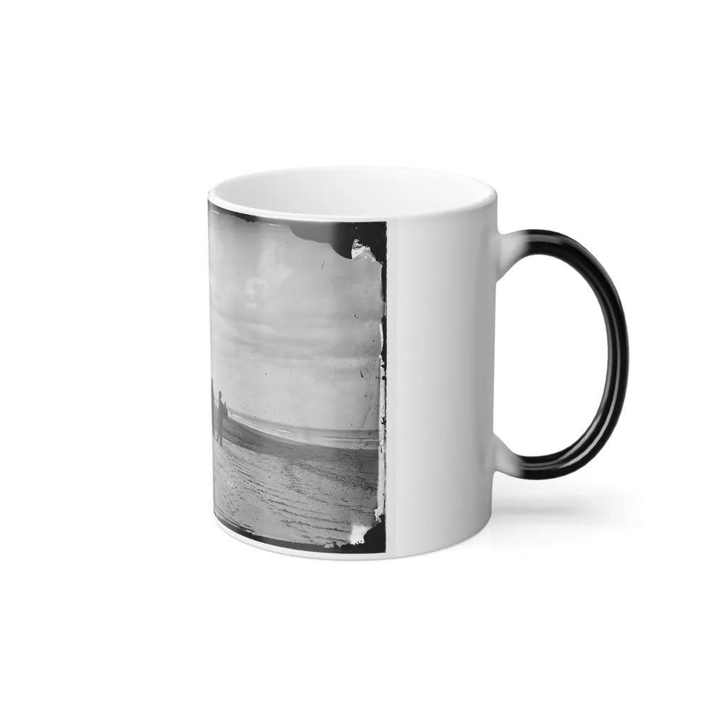 Morris Island, South Carolina. Unidentified Camp 001 (U.S. Civil War) Color Changing Coffee Mug 11oz-Go Mug Yourself