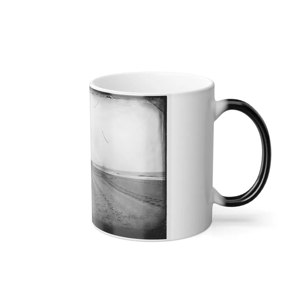 Morris Island, South Carolina. Unidentified Camp 002 (U.S. Civil War) Color Changing Coffee Mug 11oz-Go Mug Yourself