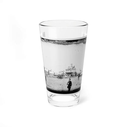 Morris Island, South Carolina. Unidentified Camp 004 (U.S. Civil War) Pint Glass 16oz-16oz-Go Mug Yourself