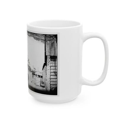 Morris Island, South Carolina. Unidentified Camp 004 (U.S. Civil War) White Coffee Mug-Go Mug Yourself