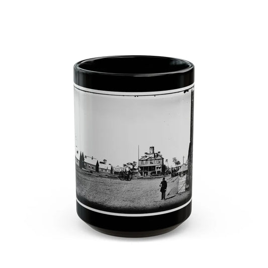 Morris Island, South Carolina. Unidentified Camp 005 (U.S. Civil War) Black Coffee Mug-15oz-Go Mug Yourself