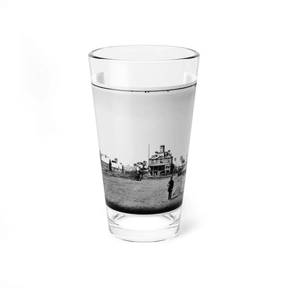 Morris Island, South Carolina. Unidentified Camp 005 (U.S. Civil War) Pint Glass 16oz-16oz-Go Mug Yourself