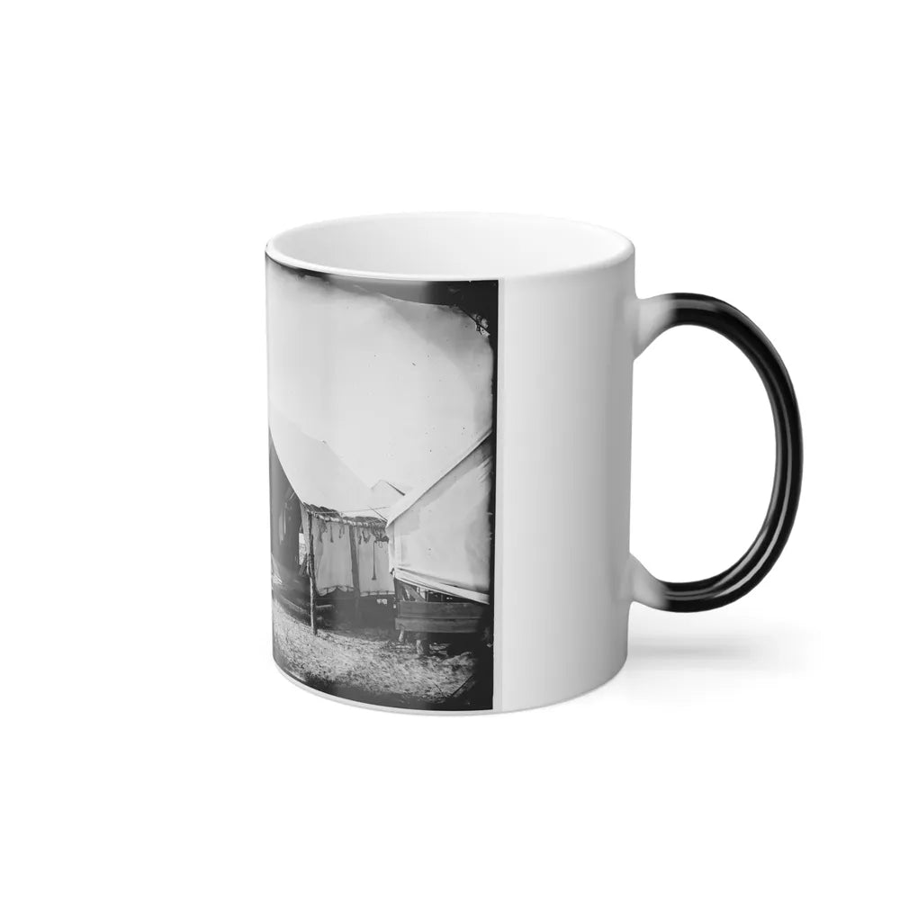 Morris Island, South Carolina. Unidentified Camp Scene (U.S. Civil War) Color Changing Coffee Mug 11oz-Go Mug Yourself
