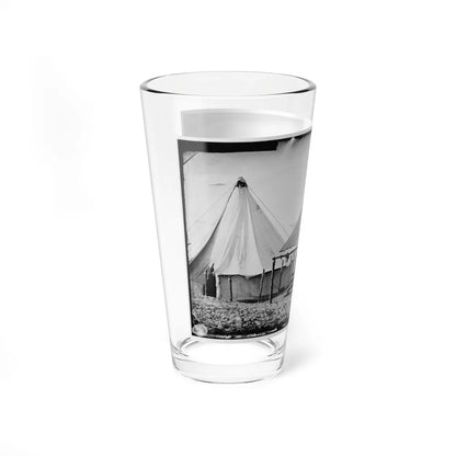 Morris Island, South Carolina. Unidentified Camp Scene (U.S. Civil War) Pint Glass 16oz-Go Mug Yourself