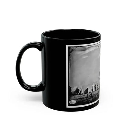 Morris Island (Vicinity), South Carolina. Ruins Of Charleston Lighthouse (U.S. Civil War) Black Coffee Mug - Go Mug Yourself