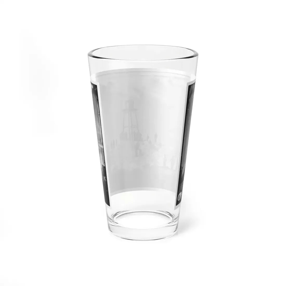 Morris Island (Vicinity), South Carolina. Ruins Of Charleston Lighthouse (U.S. Civil War) Pint Glass 16oz - Go Mug Yourself
