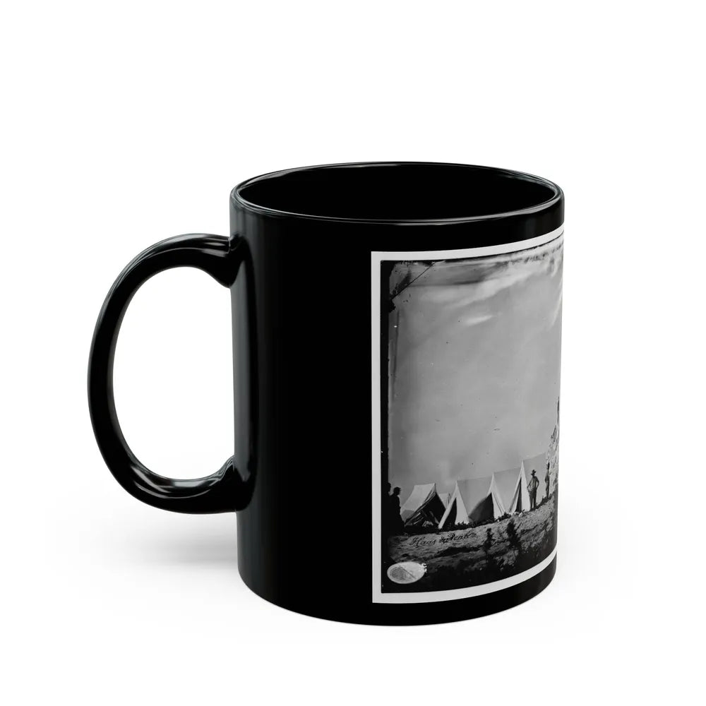 Morris Island (Vicinity), South Carolina. Ruins Of Charleston Lighthouse (U.S. Civil War) Black Coffee Mug-Go Mug Yourself