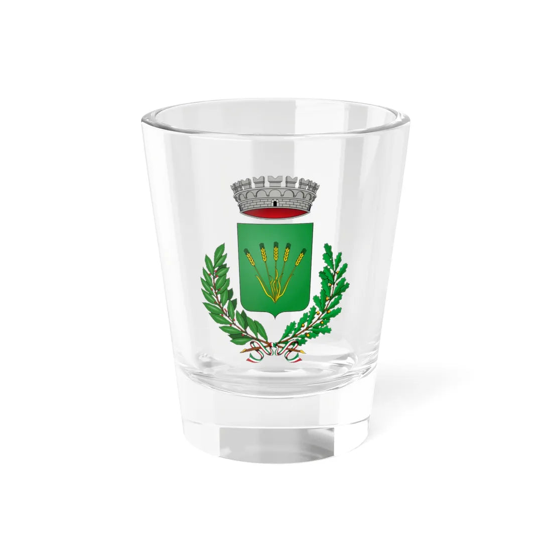 Morrone del Sannio-Stemma (Italy) (Coat of Arms) Shot Glass 1.5oz 1.5oz - Go Mug Yourself