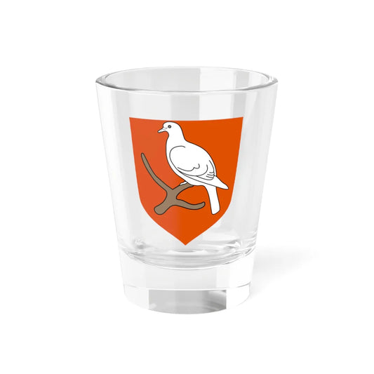 Morsø Kommune coa (Denmark) (Coat of Arms) Shot Glass 1.5oz 1.5oz - Go Mug Yourself