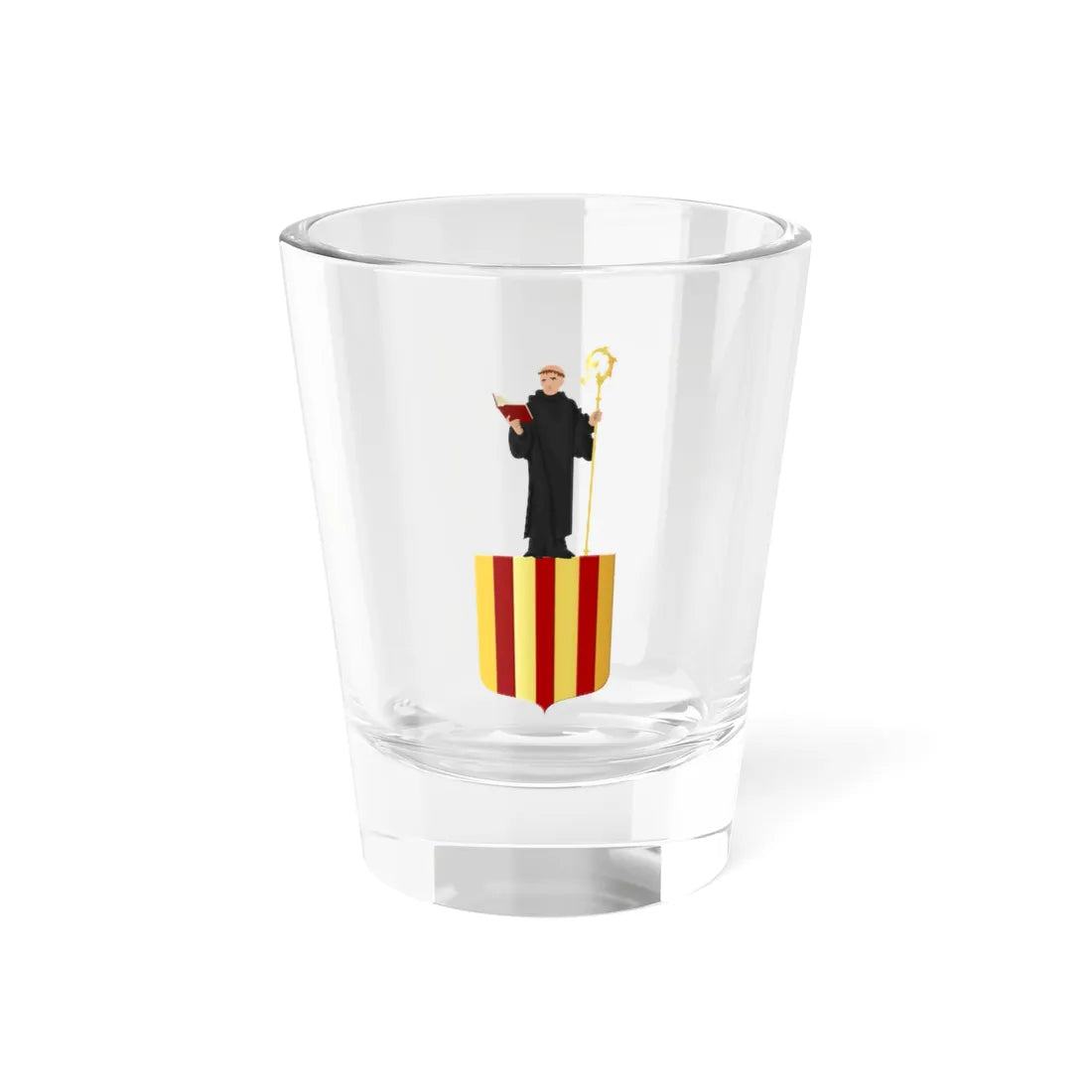 Mortsel wapen2 (Belgium) (Coat of Arms) Shot Glass 1.5oz 1.5oz - Go Mug Yourself