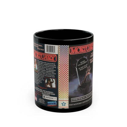 MORTUARY (VHS COVER) - Black Coffee Mug-11oz-Go Mug Yourself