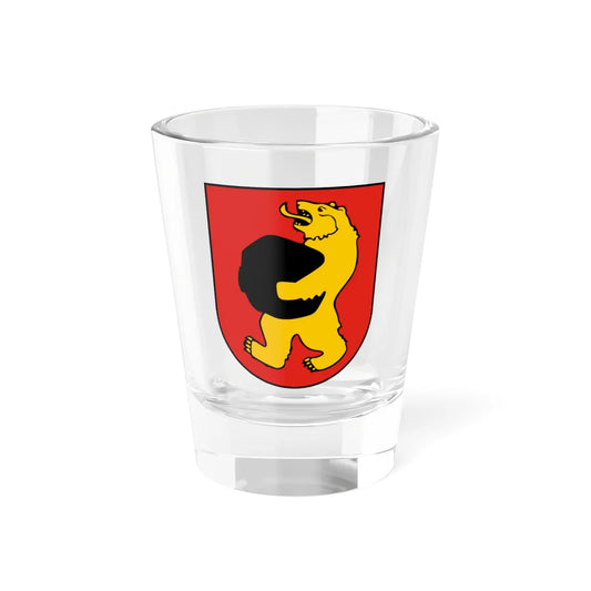 Mosedis COA (Lithuania) (Coat of Arms) Shot Glass 1.5oz 1.5oz - Go Mug Yourself