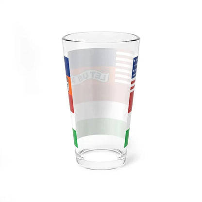 Mosely Flag of Florida 1845 (United States) Pint Glass 16oz - Go Mug Yourself