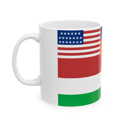 Mosely Flag of Florida 1845 (United States) White Coffee Mug - Go Mug Yourself
