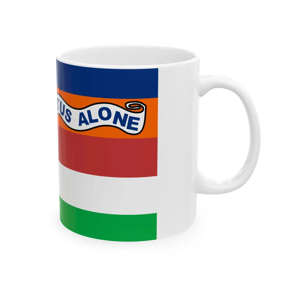 Mosely Flag of Florida 1845 (United States) White Coffee Mug - Go Mug Yourself