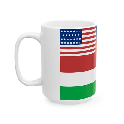 Mosely Flag of Florida 1845 (United States) White Coffee Mug - Go Mug Yourself