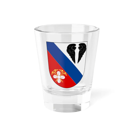 Motala stad vapen (Sweden) (Coat of Arms) Shot Glass 1.5oz 1.5oz - Go Mug Yourself