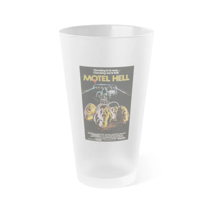 MOTEL HELL (2) 1980 Movie Poster - Frosted Pint Glass 16oz-16oz-Frosted-Go Mug Yourself