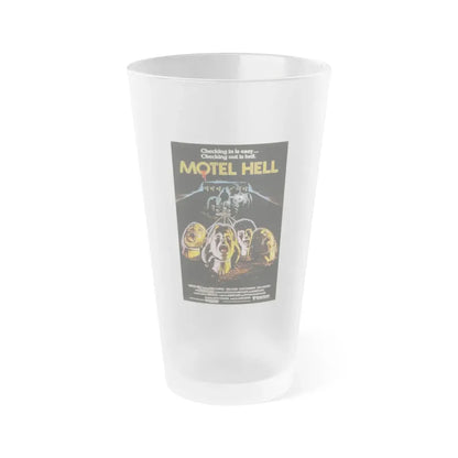 MOTEL HELL (2) 1980 Movie Poster - Frosted Pint Glass 16oz 16oz Frosted - Go Mug Yourself