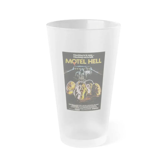 MOTEL HELL (2) 1980 Movie Poster - Frosted Pint Glass 16oz 16oz Frosted - Go Mug Yourself