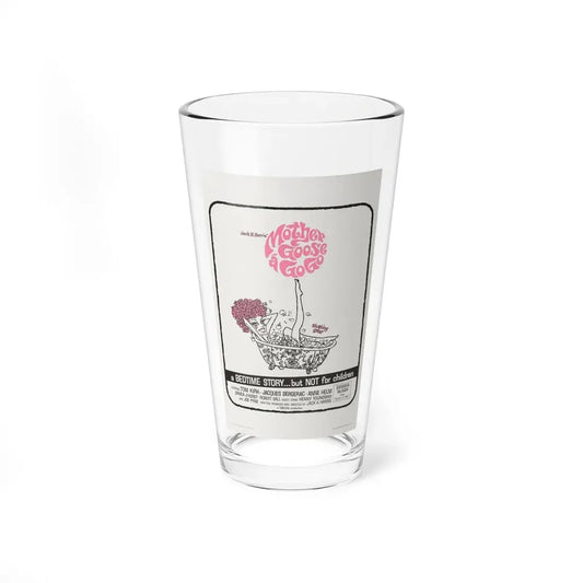 MOTHER GOOSE A GO GO 1966 Movie Poster - Pint Glass 16oz 16oz - Go Mug Yourself