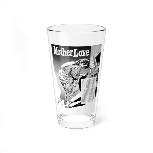 Mother Love, Terror Illustrated, April 1956 (Magazine Illustration) Pint Glass 16oz-16oz-Go Mug Yourself