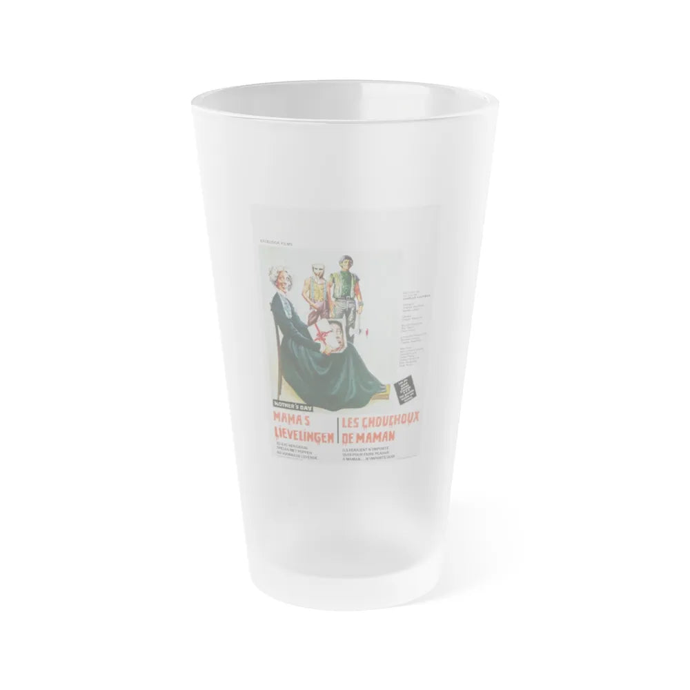 MOTHER'S DAY (BELGIAN) 1980 Movie Poster - Frosted Pint Glass 16oz-16oz-Frosted-Go Mug Yourself