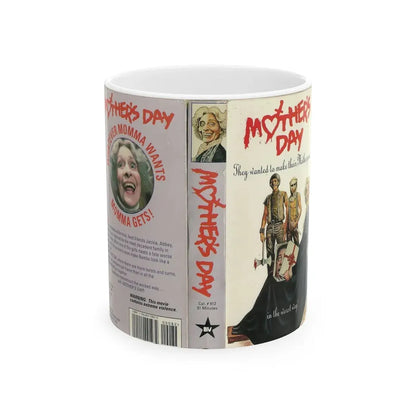 MOTHERS DAY BEST FILMS & VIDEO CORP (VHS COVER) - White Coffee Mug 11oz - Go Mug Yourself