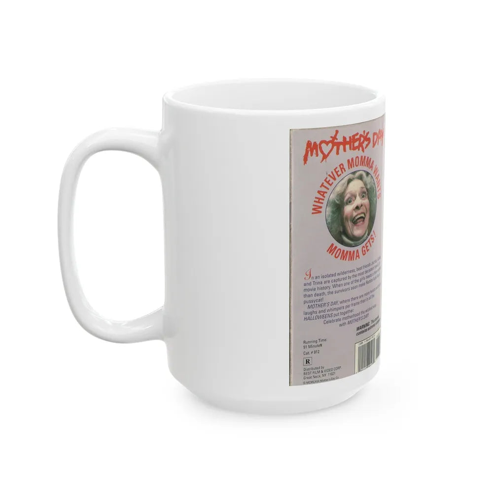 MOTHERS DAY BEST FILMS & VIDEO CORP (VHS COVER) - White Coffee Mug-Go Mug Yourself