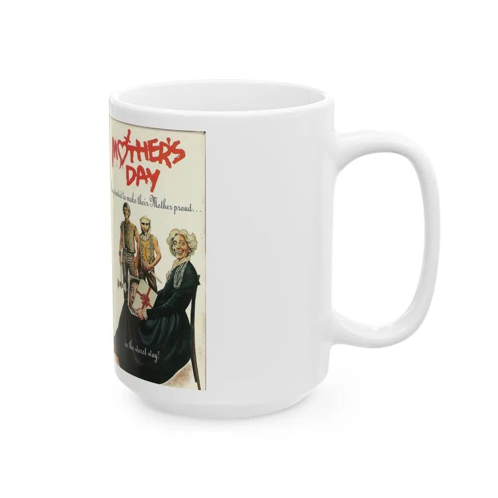 MOTHERS DAY BEST FILMS & VIDEO CORP (VHS COVER) - White Coffee Mug-Go Mug Yourself