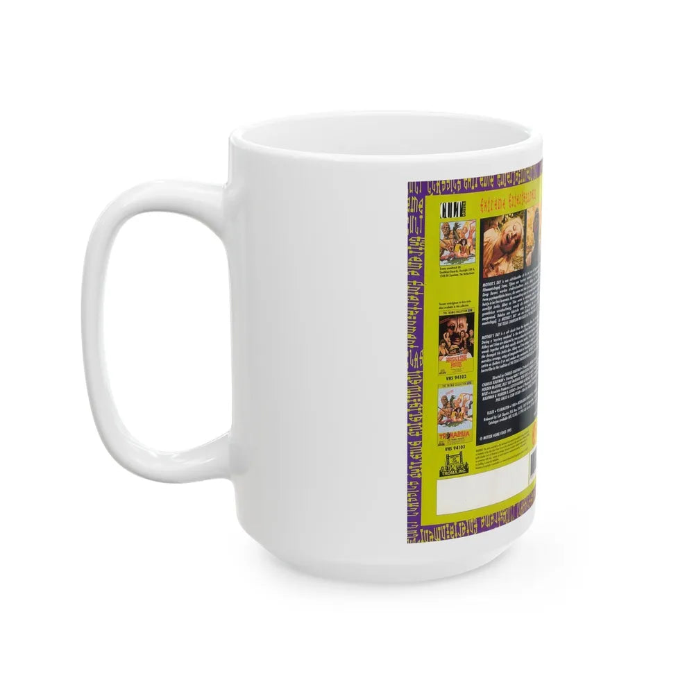 MOTHERS DAY TROMA (VHS COVER) - White Coffee Mug-Go Mug Yourself