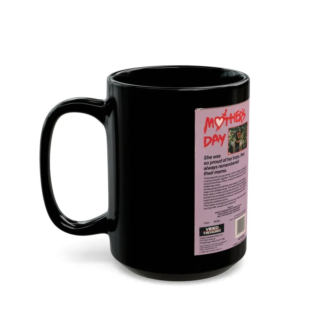 MOTHERS DAY (VHS COVER) - Black Coffee Mug - Go Mug Yourself