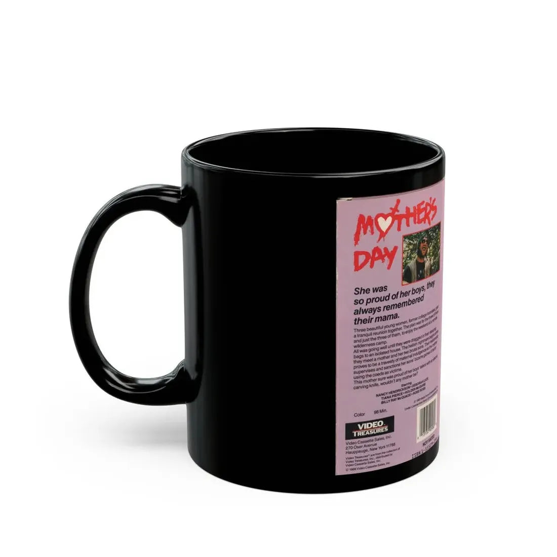 MOTHERS DAY (VHS COVER) - Black Coffee Mug - Go Mug Yourself