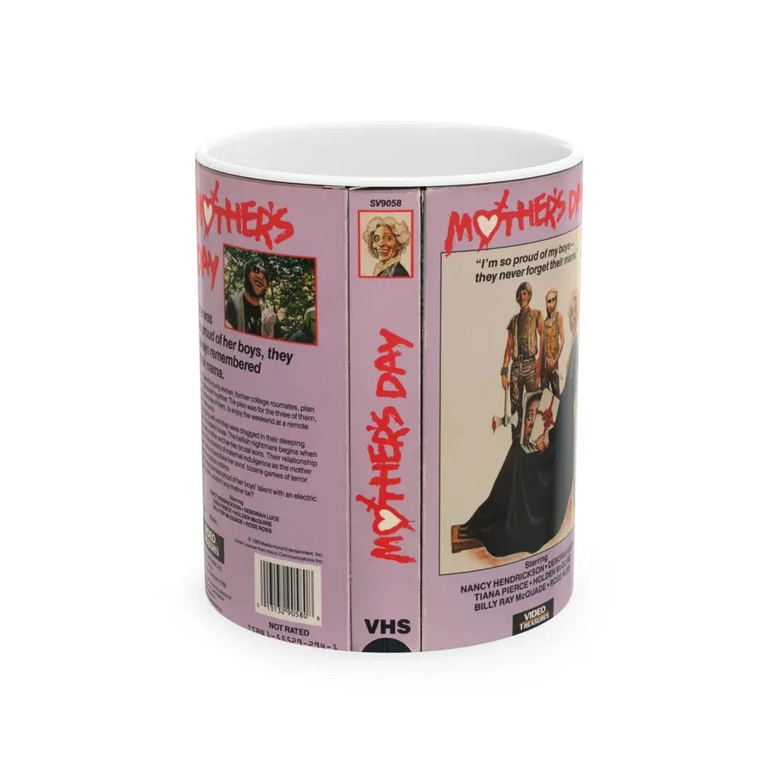 MOTHERS DAY (VHS COVER) - White Coffee Mug 11oz - Go Mug Yourself