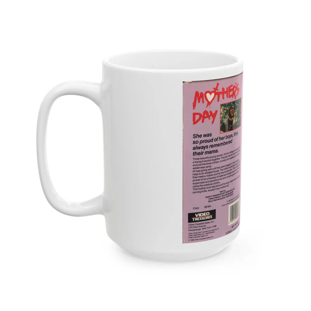 MOTHERS DAY (VHS COVER) - White Coffee Mug-Go Mug Yourself