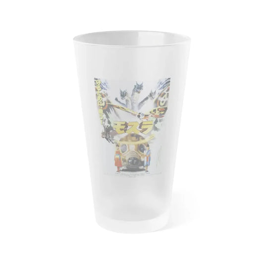MOTHRA 1996 Movie Poster - Frosted Pint Glass 16oz 16oz Frosted - Go Mug Yourself