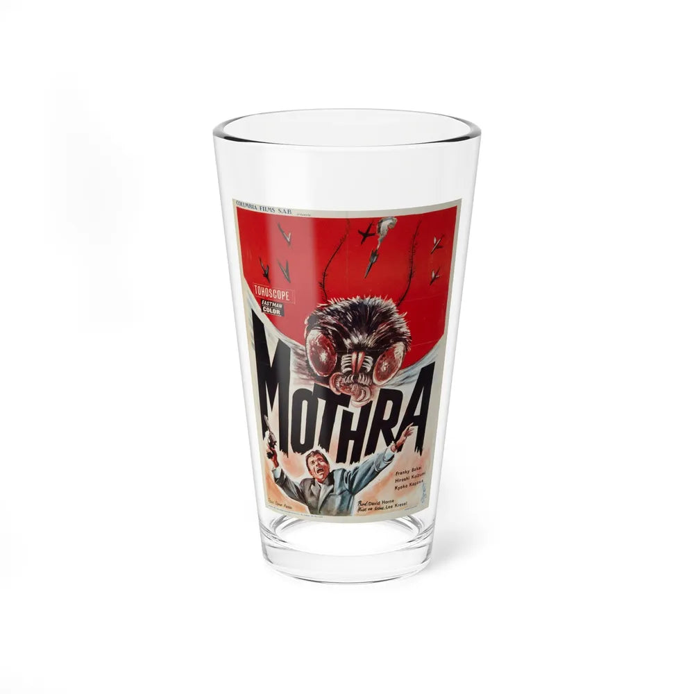 MOTHRA (2) 1961 Movie Poster - Pint Glass 16oz-16oz-Go Mug Yourself