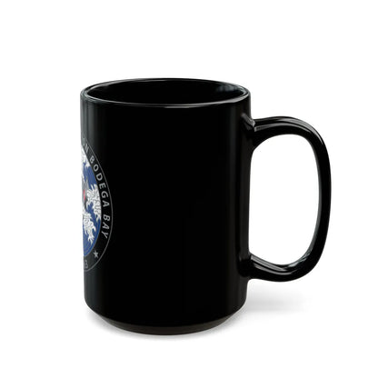 Motor Life Station Bodega Bay (U.S. Coast Guard) Black Coffee Mug-Go Mug Yourself