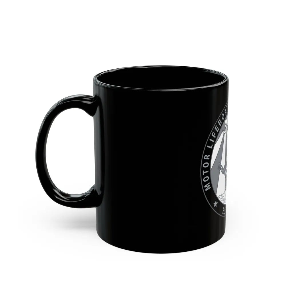 Motor Life Station Bodega Bay (U.S. Coast Guard) Black Coffee Mug-Go Mug Yourself