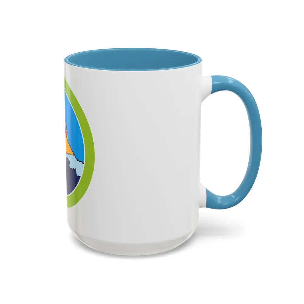 Motorboating (Boy Scout Merit Badge) Accent Coffee Mug-Go Mug Yourself