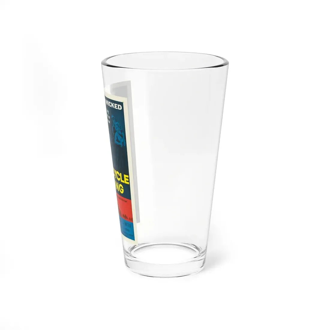 MOTORCYCLE GANG 1957 Movie Poster - Pint Glass 16oz - Go Mug Yourself