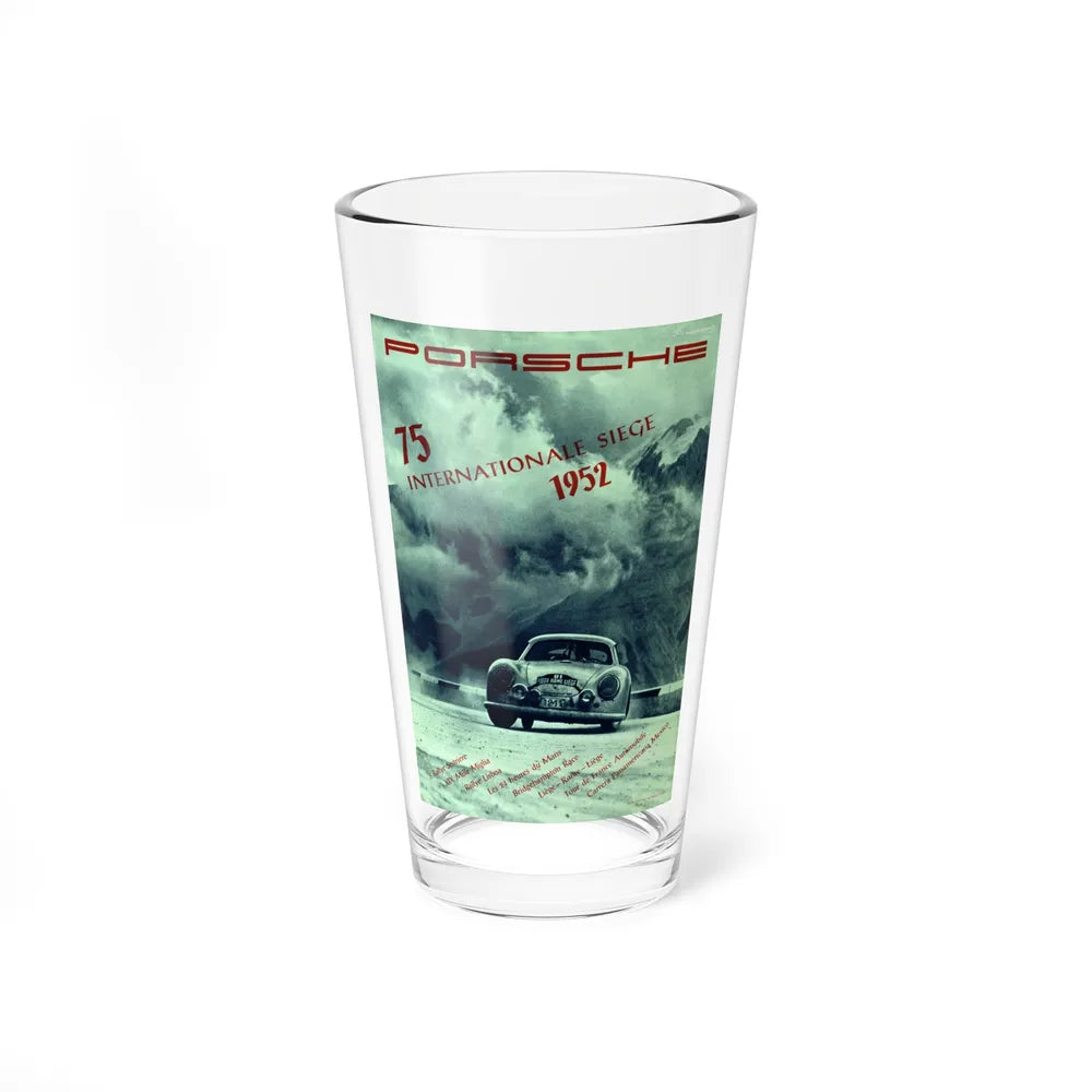 Motorsport Poster 1 - Pint Glass 16oz-16oz-Go Mug Yourself