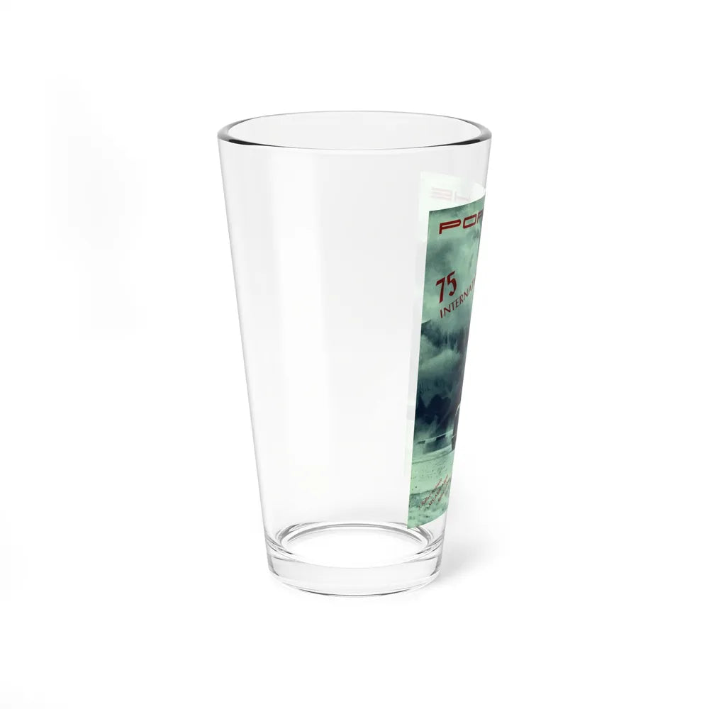 Motorsport Poster 1 - Pint Glass 16oz-Go Mug Yourself