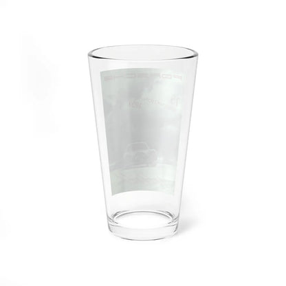 Motorsport Poster 1 - Pint Glass 16oz-Go Mug Yourself