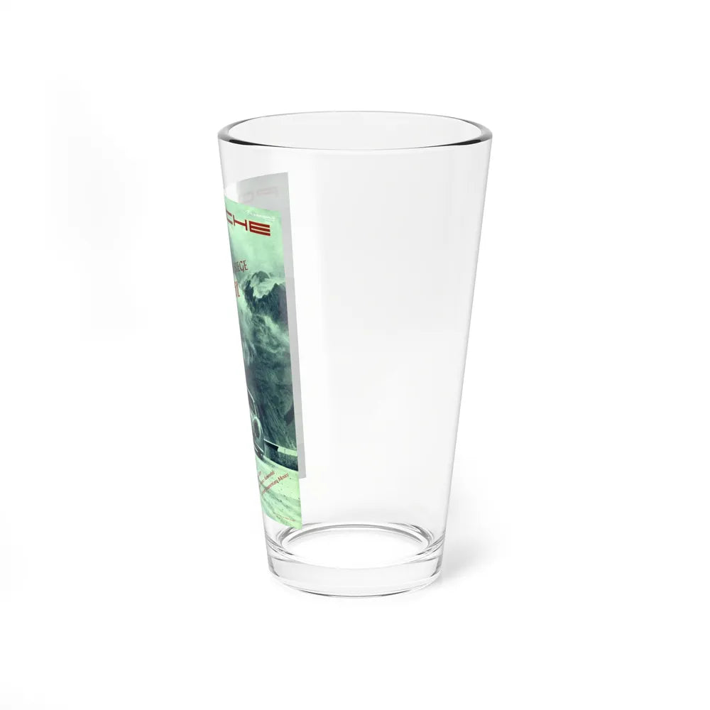 Motorsport Poster 1 - Pint Glass 16oz-Go Mug Yourself