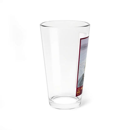 Motorsport Poster 100 - Pint Glass 16oz-Go Mug Yourself