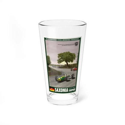 Motorsport Poster 104 - Pint Glass 16oz-16oz-Go Mug Yourself