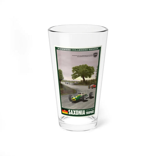 Motorsport Poster 104 - Pint Glass 16oz-16oz-Go Mug Yourself