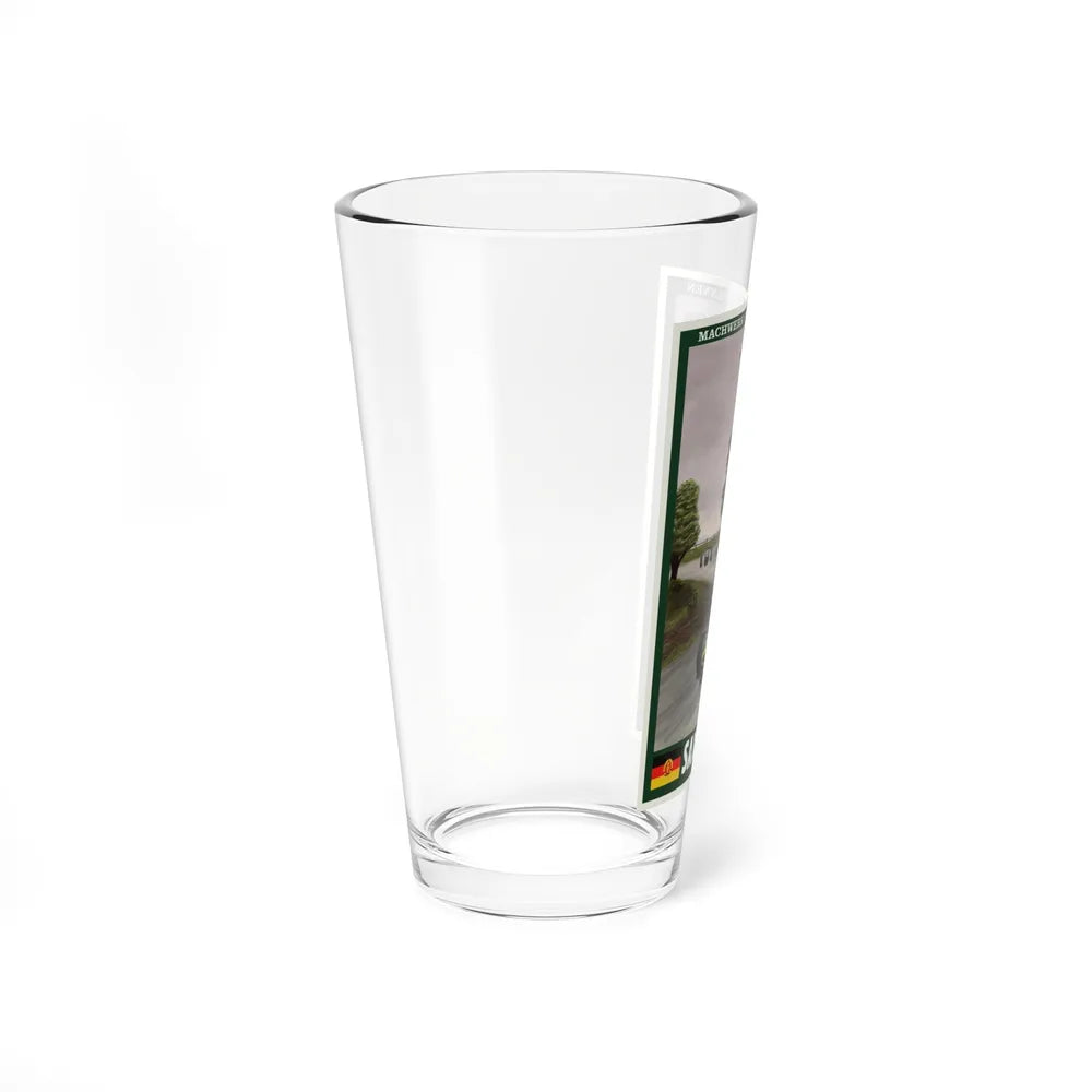 Motorsport Poster 104 - Pint Glass 16oz-Go Mug Yourself