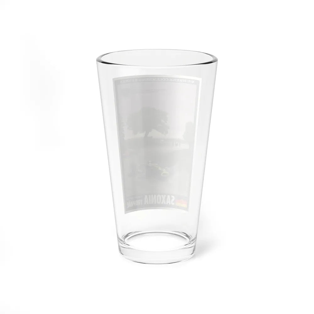 Motorsport Poster 104 - Pint Glass 16oz-Go Mug Yourself